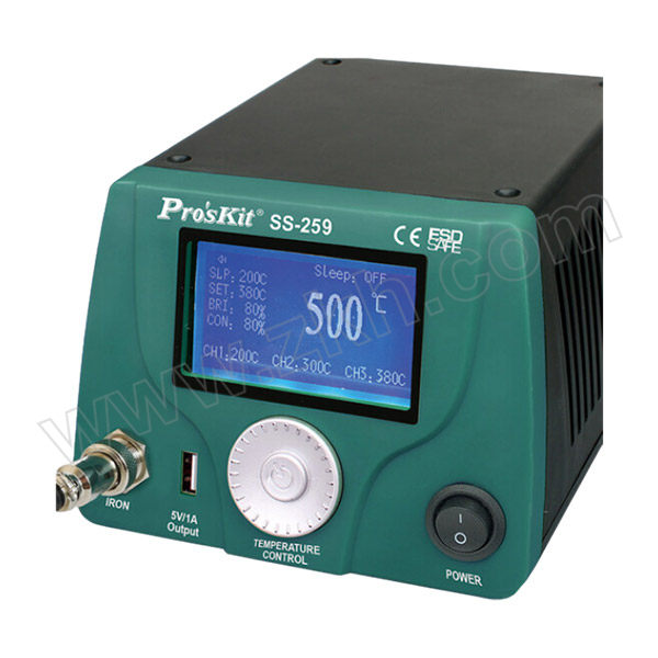 PROSKIT/宝工 LCD 智能型温控焊台 SS-259H 90W 1台