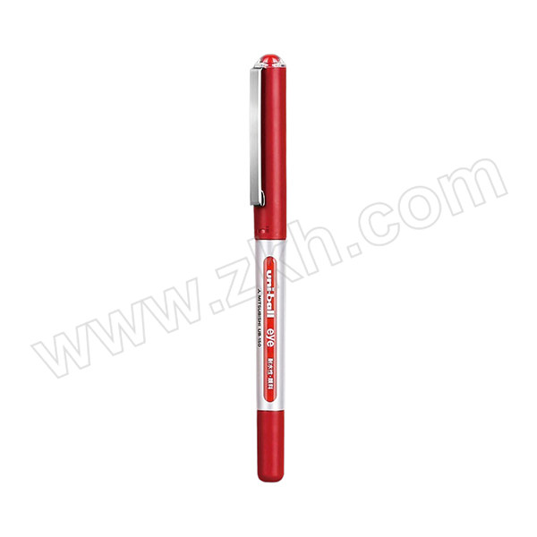UNI/三菱 直液式耐水性签字笔 UB-150 红色 0.5mm10支/盒 1盒