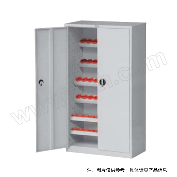 TANKO/天钢 ENF刀具柜 ENF-361D W900*D465*H1760mm 刀套类别BT-30刀 套数60PCS  搭配6只刀具固定架 1台