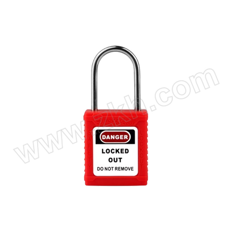BOZZYS/博士 工程安全细梁挂锁 BD-G71-EB 红色 不同花(KD) 1个