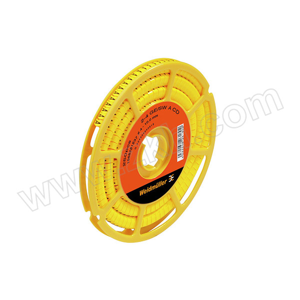 WEIDMULLER/魏德米勒 CLI系列导线及电缆标记号 CLI C 2-4 GE/SW - CD 1个