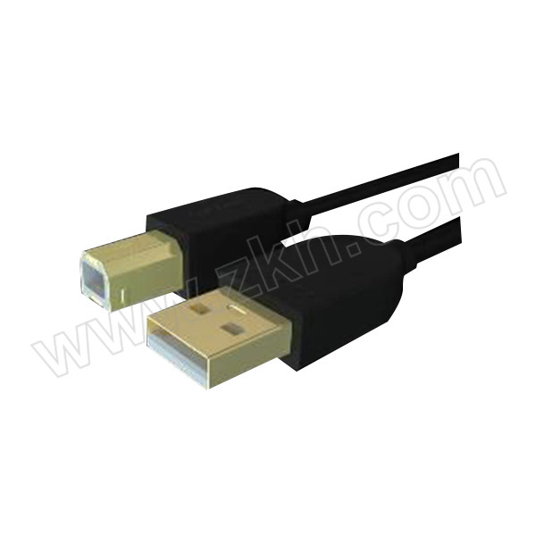 SAMZHE/山泽 USB打印机线高速usb2.0方口数据线电源连接线AM/BM支持惠普佳能爱普生打印机 SD-50C 5m 1根