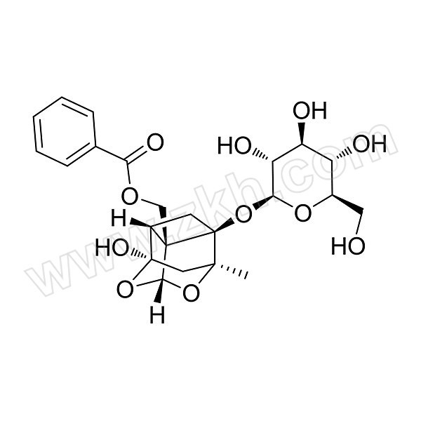 MACKLIN/麦克林 芍药苷 P815485-5g CAS号:23180-57-6 ≥98%(HPLC) 5g 1瓶