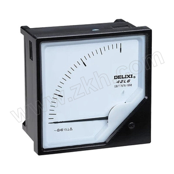 DELIXI/德力西 42L6系列安装式指针仪表 42L6 电压表 120kV/100V 1个