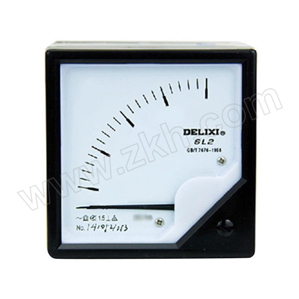 DELIXI/德力西 6L2系列安装式指针仪表 6L2-600/5 电流表 1个