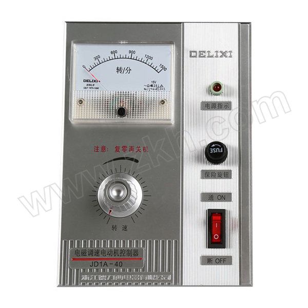 DELIXI/德力西 JD1A系列电磁调速控制器 JD1A-40(指针式) 1个