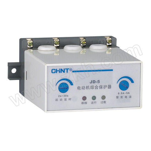 CHINT/正泰 JD-5系列电动机综合保护器 JD-5 0.5A～5A AC220V 1个