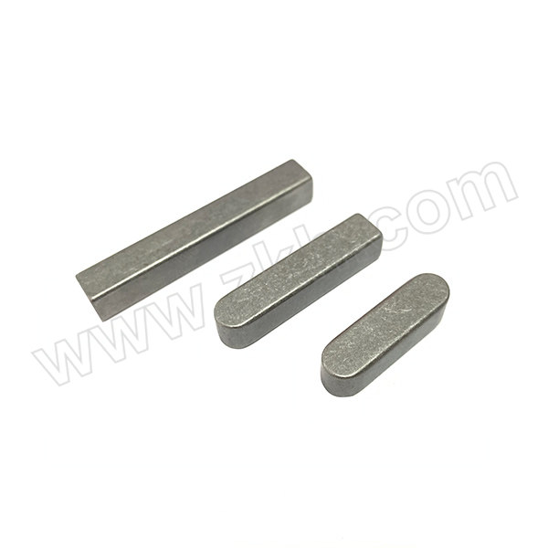 TAKASHIMA/高岛 JIS1301 平键 碳钢S45C 本色 A型 两端圆 6×6×15mm 1个