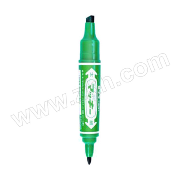 ZEBRA/斑马 大麦奇双头记号笔 MO-150 1.5mm/6mm 绿色 1支