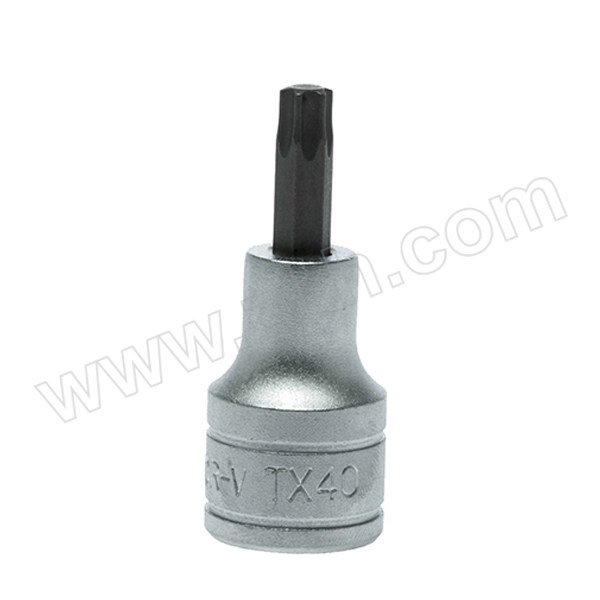 TENGTOOLS/瑞典天魔 1/2"星型旋具头套筒 M121240T-C TX40 1支
