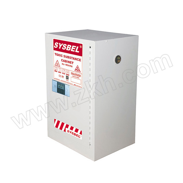 SYSBEL/西斯贝尔 毒性化学品密码安全储存柜 WA810122W 12Gal/45L 单门手动 1台