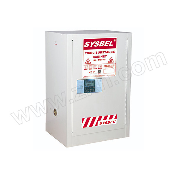 SYSBEL/西斯贝尔 毒性化学品密码安全储存柜 WA810122W 12Gal/45L 单门手动 1台