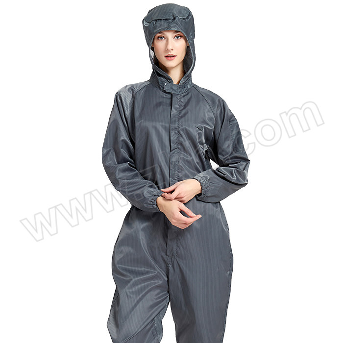 SEAGEBEL/希洁贝尔 防静电无尘连体服 SEL-00315 灰色 XL 1件