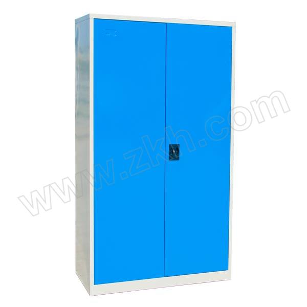 JBT/久佰特 181储物柜 ZAD15-181 尺寸1000×500×1800mm 层板承重100kg 蓝白色 不含挂钩零件盒 1个