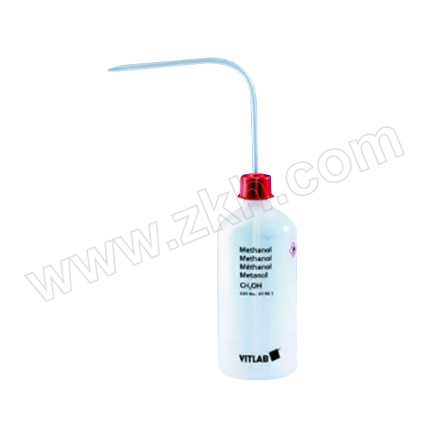 VITLAB VITsafeTM窄口安全洗瓶 1332909 500mL 尺寸74×180mm 1包