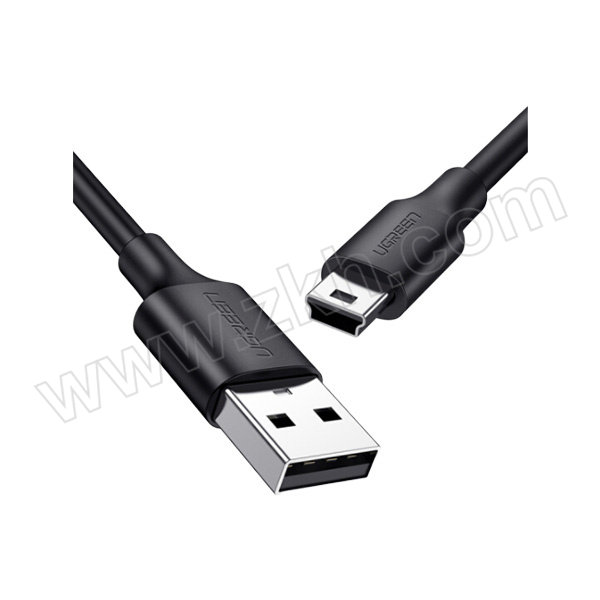 UGREEN/绿联 USB2.0转Mini USB数据线 10385 1.5m 1根