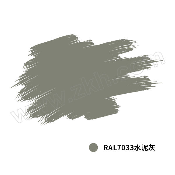 DUOSHANQI/朵杉漆 快干醇酸磁漆 HG/T3668-2009 RAL7033 水泥灰 20kg 1桶