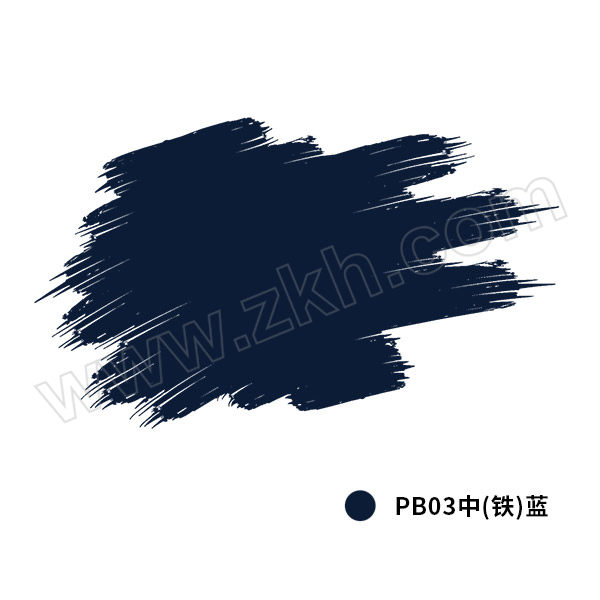 DUOSHANQI/朵杉漆 醇酸调和漆 PB03中(铁)蓝色 0.6kg 1罐