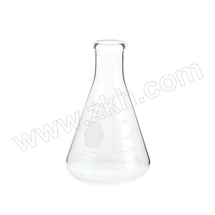KIMBLE/肯堡 玻璃三角烧瓶 26500-300 300mL 88×140mm 1个