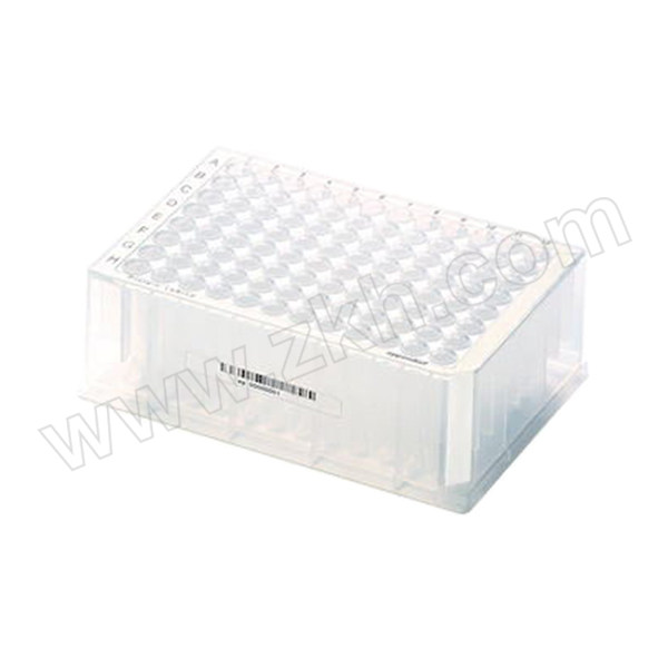 EPPENDORF/艾本德 96孔深孔板 0030503201 白色框 无色孔 1000µL PCR洁净级 4块×5包 1箱