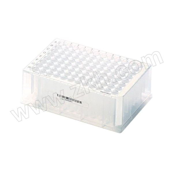 EPPENDORF/艾本德 96孔深孔板 0030504208 白色框 无色孔 1000µL PCR 洁净级 4块×5包 1箱