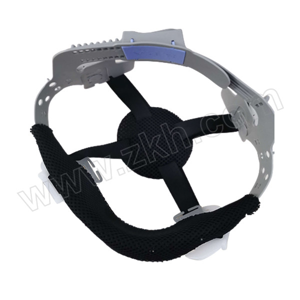 WOSHINE/华信 一锁键调节帽衬(SPA) WS01.00.01.04 PVC网格吸汗带 适配ABS安全帽 不含下颌带 含顶圈 1个