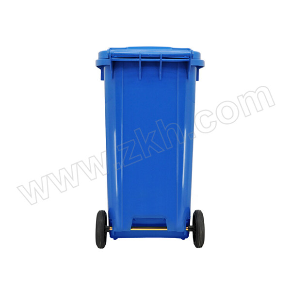 MINYIN/敏胤 可回收带轮垃圾桶 MYL-7120 470×550×960mm 120L 蓝色 1个
