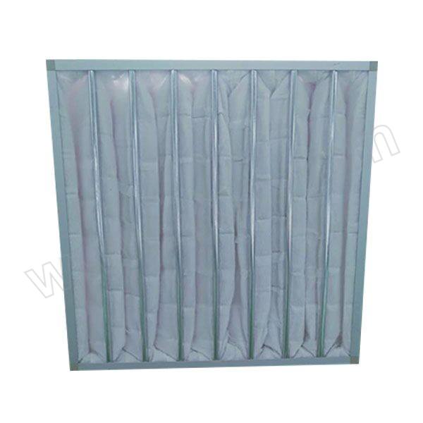 JAF/佳合净化 中效袋式过滤器 JAF-011-10 592×592×381mm F7 铝合金框  8袋 粉色袋子 1个