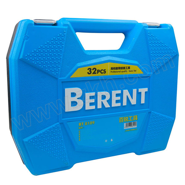 BERENT/百锐 32PCS高档套筒组套工具 BT8109 32件套 1盒