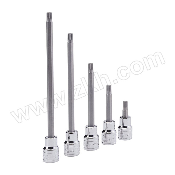 GENIUS/天赋 1/2"系列内十二角旋具套筒 444＋8314 1/2×M5×80mmL 1个