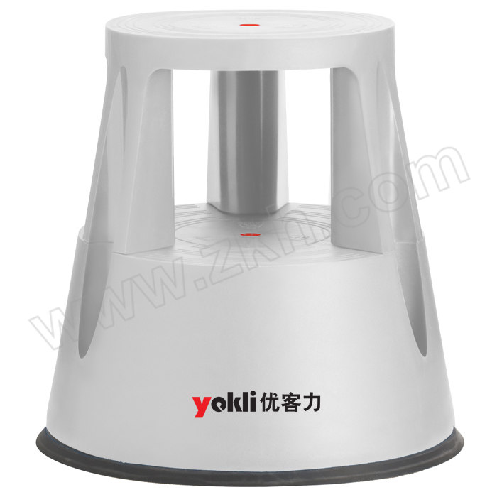 YOKLI/优客力 塑料脚凳 RL150塑料灰 平台高度400mm 额定载荷150kg 灰色 1个