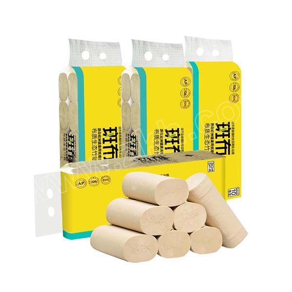 babo斑布base系列无芯无膜小卷纸bcw70b10三层143110mm70g10卷12提1件