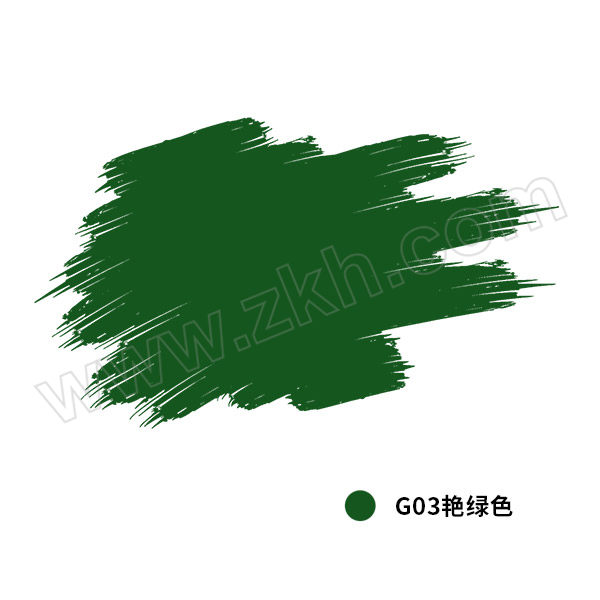 DUOSHANQI/朵杉漆 丙烯酸面涂料 G03艳绿色 20kg 1桶