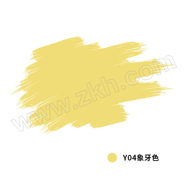 JIREN/吉人 醇酸调和漆 君朵-醇酸调和漆 Y04象牙色 500g×15罐 1箱