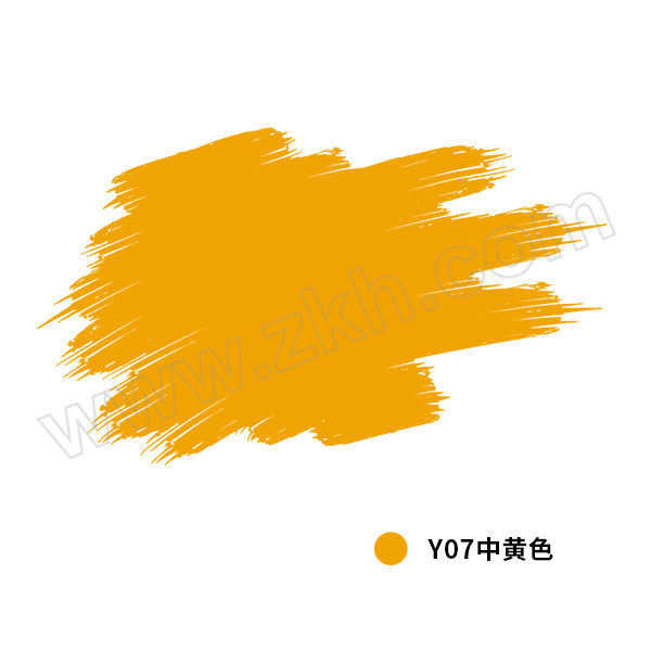 XIONGZHAN/雄展 丙烯酸马路划线漆 Y07中黄色 18kg 1桶