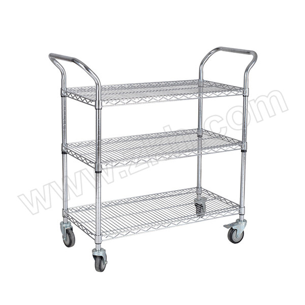 STORAGEMAID 防静电三层手推车(双把手) ESD-WC3618C3B 914×457×1060mm  总承载250kg 1辆