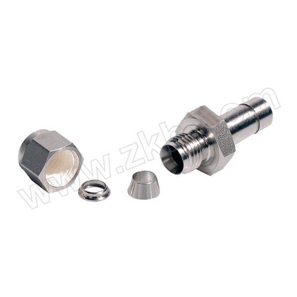 ROKE/洛克 卡套插管系列双卡套接头 OD3/4"OD1" 1个