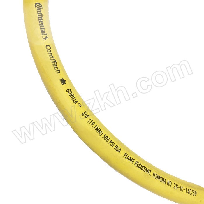 CONTINENTAL/康迪泰克 Gorilla进口多用途橡胶管 AA01-08YL-CT-GOR500 12.7mm 黄色 10m 1卷