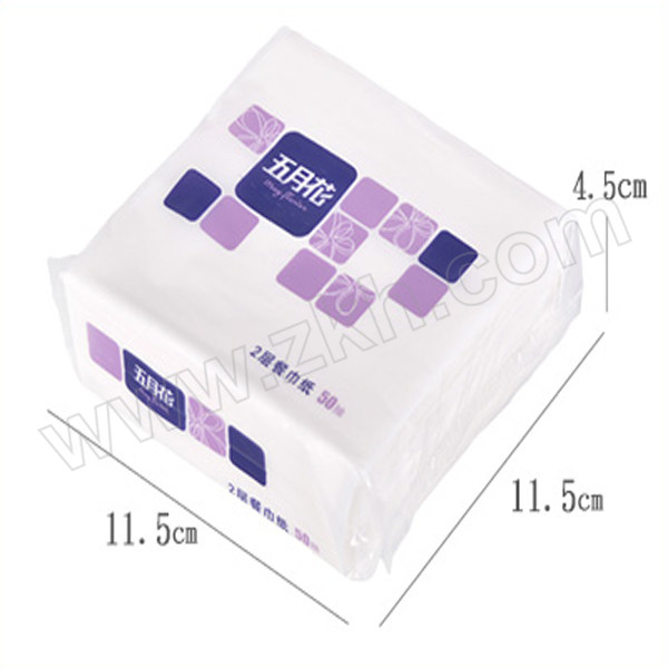 MAYFLOWER/五月花 餐巾纸 A162001 单层 230×230mm 72包 1箱