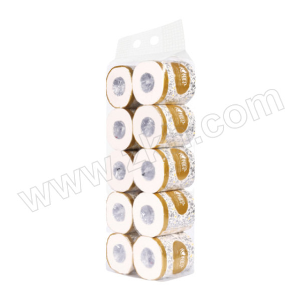 MIND ACT UPON MIND/心相印 商用卷筒纸 BT110 三层 100×115mm 110g×10卷×10提 1箱