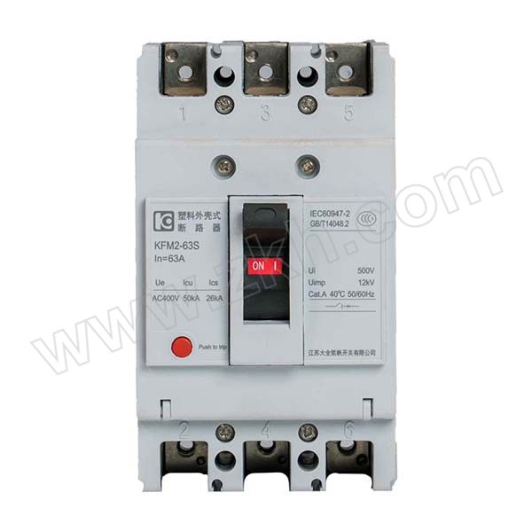 KFINE/大全凯帆 KFM2系列塑壳断路器 KFM2-630H/4200D2 350A 1个