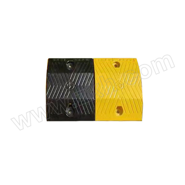 JINANXING/锦安行 铸钢减速带 JCH-L16 黄色+黑色各1 单块尺寸250×300×50mm 2块 1对