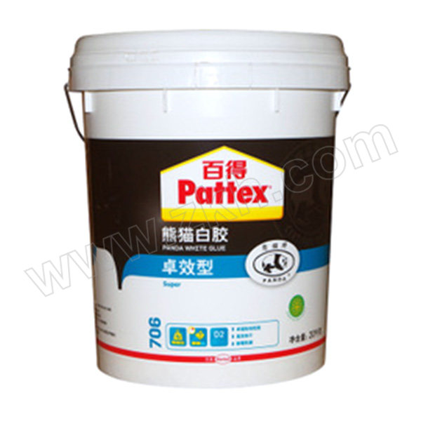 PATTEX/百得 白胶 706 20kg 1桶