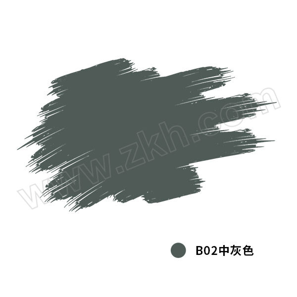 XIONGZHAN/雄展 青羽醇酸防锈漆 中灰色 14kg 1桶