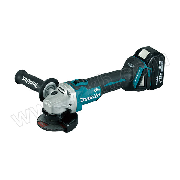 MAKITA/牧田 充电式角向磨光机 DGA404SFJ 包含两电一充 18V/3Ah 塑箱 1台
