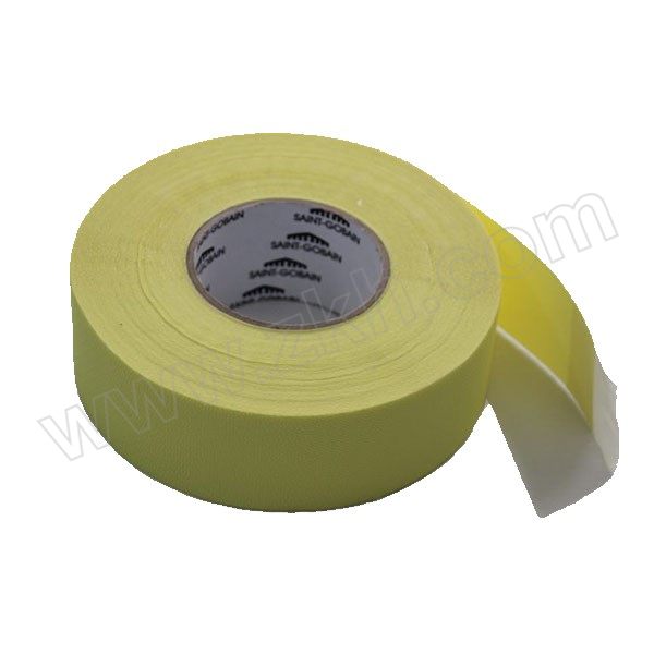 SAINT-GOBAIN/圣戈班 等离子喷涂保护胶带 2975-8R 黄膜白胶 38mm×36yd(1.5in)×0.267mm 1卷