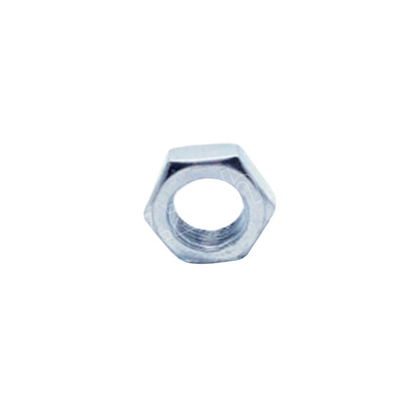 ZKH/震坤行 GB6172.1 MF 六角薄螺母 碳钢 04级 镀蓝白锌 (P) M308197006000000200P M6 1个