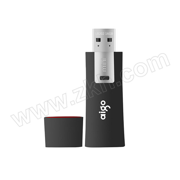 AIGO/爱国者 U盘 L8202 32GB USB2.0 黑色 1个