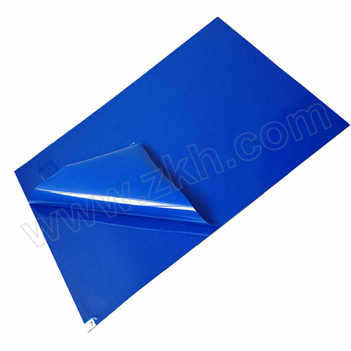 COMOFAJE/康惠杰 无尘室防静电蓝色粘尘垫 KHJLCD 00101 65×115cm 蓝色 1本