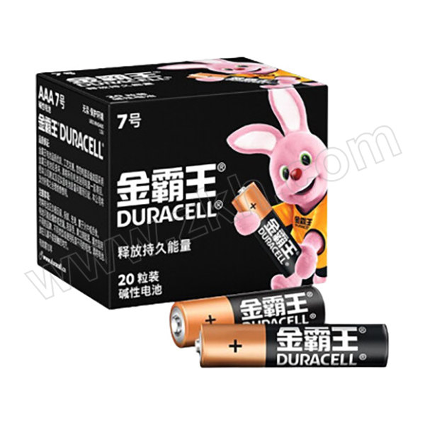 DURACELL/金霸王 碱性电池 7号 20粒 1板